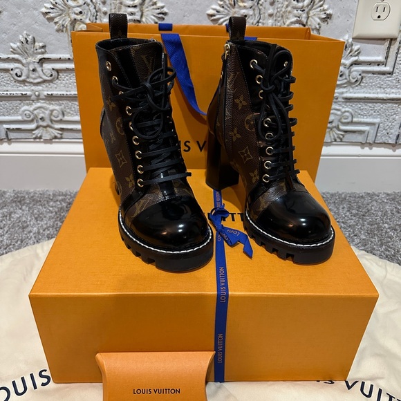 Louis Vuitton Shoes - Louis Vuitton Star Trail Ankle Boot - Size 8 - Wore Once